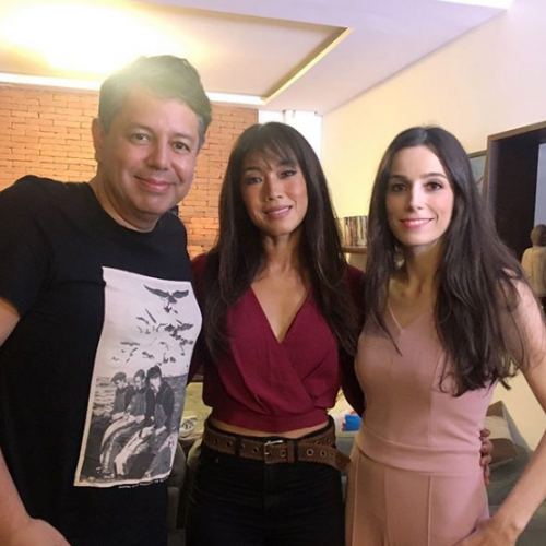 Fabio Medeiros, Danni Suzuki e Rebeca Casagrande